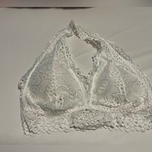 White bralette